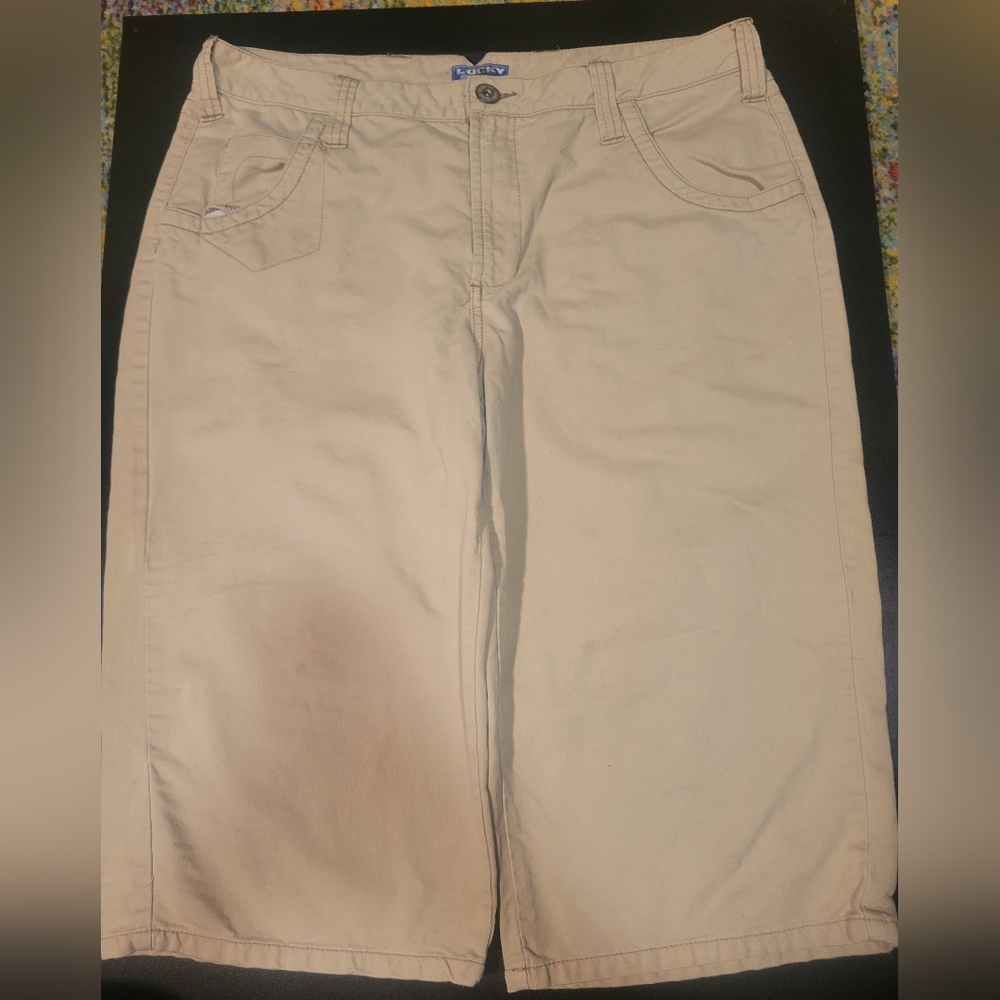 Lucky Khaki Shorts